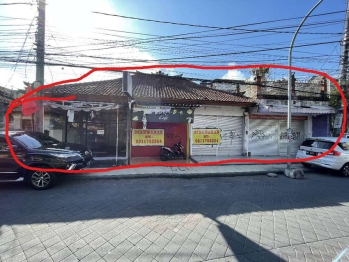DISEWAKAN TANAH DAN BANGUNAN, LAND AND BUILDING LEASE IN HEART OF KUTA