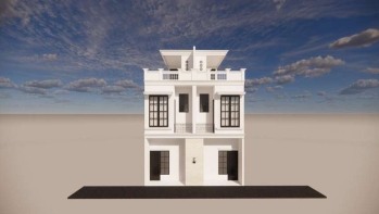 DIJUAL RUMAH MURAH PLUS ROOFTOP DI CONDET