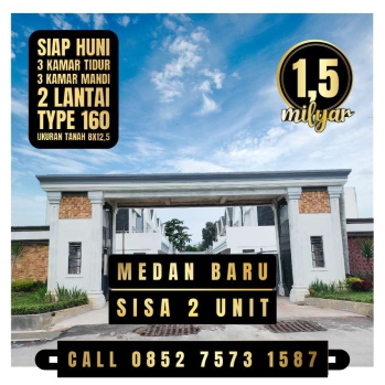 Rumah Baru Daerah Medan Baru
