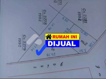 Tanah kavling Bumi menteng Asri