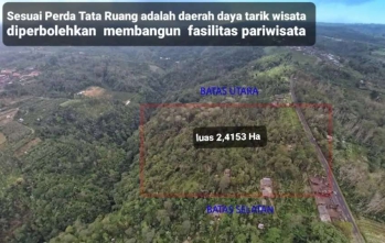 Jual tanah perkebunan kopi arabika