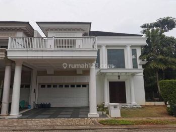 Jual murah Rumah hook mewah ada pool di Jadeite BSD sudah renovasi depan sport