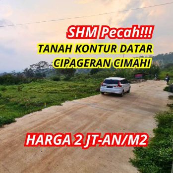 Keburu Habis! Kavling Siap Bangun Cipageran Tersedia Stok 3 Unit