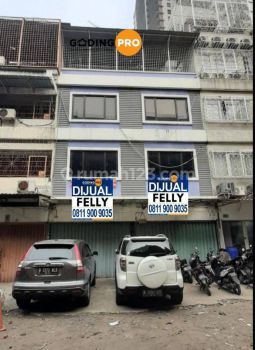 Dijual Ruko Gandeng Krekot , Pasar Baru, bisa  untuk kantor