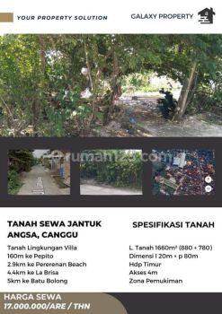 Kavling di Jantuk Angsa - Canggu - Badung