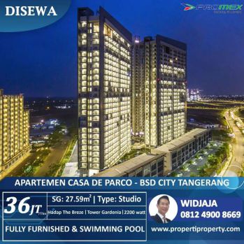 Apartemen Casa De Parco Tower Gardenia BSD City
