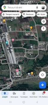 di jual tanah siap bangun belakang BNS +SHM