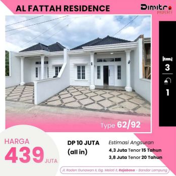 Kamar tidur 3 siap huni