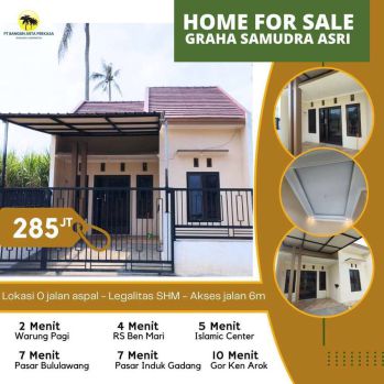 Graha Samudra Asri Perumahan Poros Jl. Desa Tambakasri Tajinan Malang