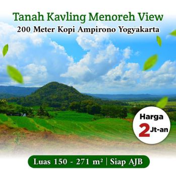 100 Meter Kopi Ampirono Jogja: Kavling Homestay Siap Bangun