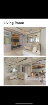 Jual Apartemen Full furnished, 2 unit jadi 1 (luas 68m2 )