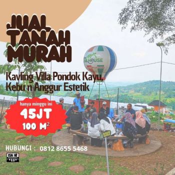 Tanah Murah di Bogor Pinggir Jalan Kabupaten