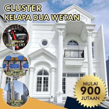 Townhouse Kelapa Dua Ciracas, Hunian Luxury Living with classic design