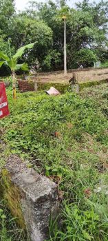 Tanah + pondasi di garden palma malang. sudah berpondasi, tengah kota