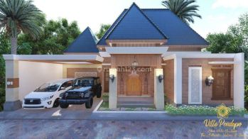 VILLA CANTIK TANAH LUAS DI BOROBUDUR MAGELANG