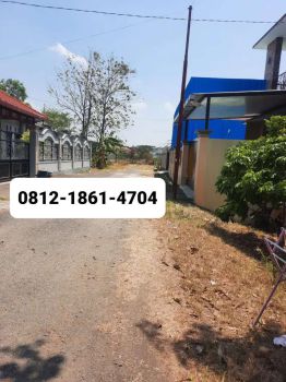 Dijual cash kavling pusat kabupaten tegal di alun-alun Slawi