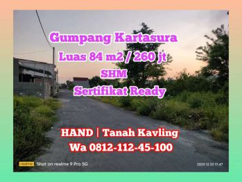 TANAH KAVLING PERUMAHAN GUMPANG KARTASURA DEKAT UMS SOLO