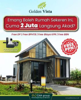 DI JUAL RUMAH GOLDEN VISTA LEGOK TANGERANG