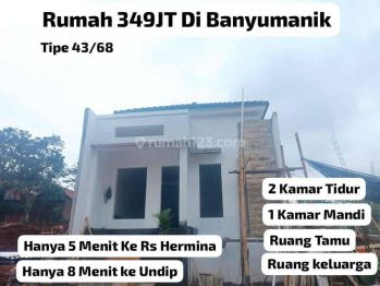 Rumah baru luas tanah 87 meter dekat Jln raya Kanfer