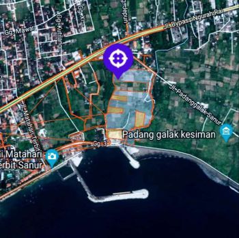 5,2 ha Pantai Matahari Terbit Sanur Mr Sal