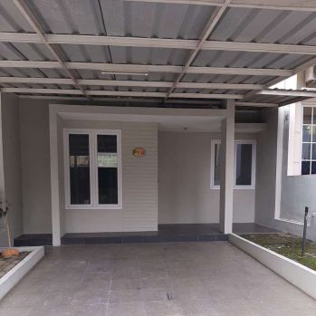 MURAH BU Rumah The Address cibubur LT90 Siap Huni Bonus AC Kitchen set