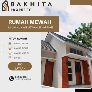 Di Jual Rumah 300 Jutaan di Jogja Free Canopy 5 Menit ke Kampus UMY