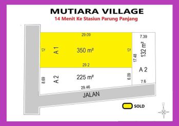 Tanah Murah Pinggir Jalan Promo Mulai 1 Jt-an. 2 Unit Terakhir