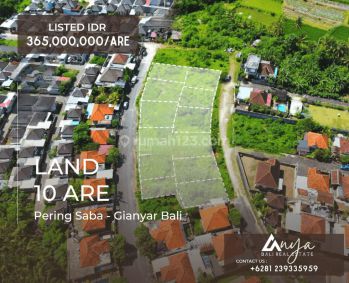 Dijual Tanah Kavling Seluas 10 Are di Lingkungan Perumahan One Gate di Bypass