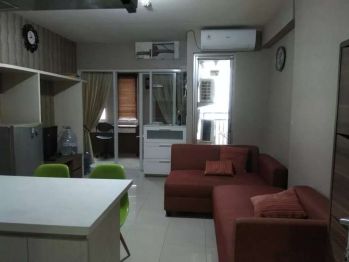 Disewakan unit renovasi menjadi 2 kamar full furnish APT Basura city