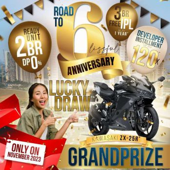 Dijual apartemen 2br Sky House BSD Promo cicil 10 tahun