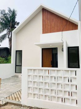 Dijual Rumah Baru Desain Scandinavia