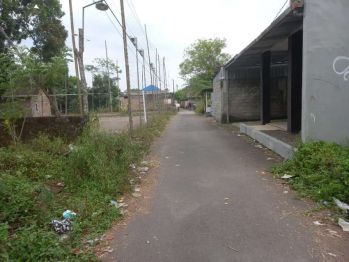 Pekarangan di utara mrapi view