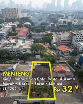 Menteng Murah 42,55juta m Bisa Komersil Lt 752