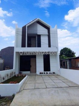 Rumah Siap Huni  Design mewah LT 93 Di Gandul Cinere Selangkah Toll Brigif