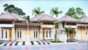 Rumah Cantik Design Modern Dekat Stasiun Brambanan