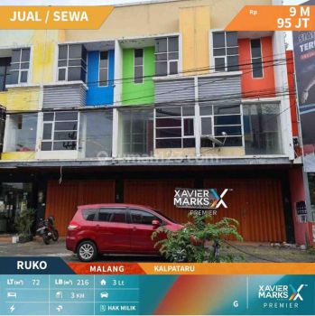 Disewakan Ruko 3 Unit Tengah Kota di Kalpataru Suhat Malang