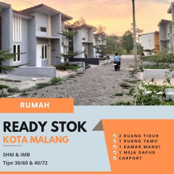 RUMAH READY STOK DEKAT EXIT TOL KOTA MALANG