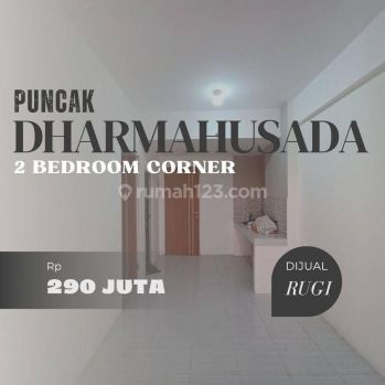2 BR Corner Apartemen PUNCAK DARMAHUSADA Baru Gress