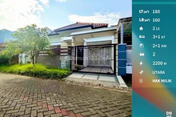 Rumah Modern Siap Huni Minimalis di Cluster Araya Golf Malang Bp1012