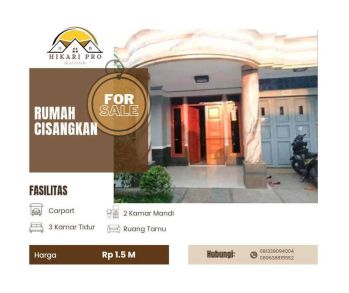 Rumah luas cisangkan padasuka cocok untuk gudang kantor