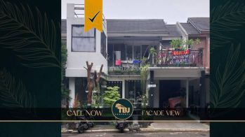 Rumah 2 Lt, Bagus, Strategis, Lingkungan Private