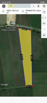 Jual tanah zona kuning lokasi baki luas 6000mtr harga 8Myd nego