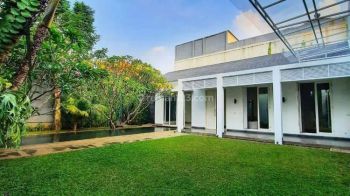 For Rent House Rumah Mewah Dan Cantik Nuansa Tropis Modern Private Pool Taman