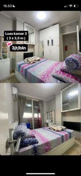 Kamar Apartment di sewakan