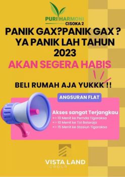 RUMAH SUBSIDI TANGERANG MURAH (PROMO DISKON DP 5 JUTA)