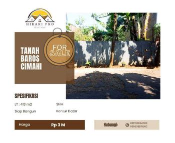 Kavling Tanah pondok mas indah cimahi baros