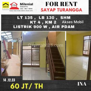 Rumah siap huni harga murah akses mobil lokasi sayap Turangga