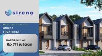 RUMAH 2 LANTAI MURAH Cluster sirena grand Batavia