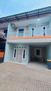 Rumah baru didalam perumahan bintara jaya dekat tol