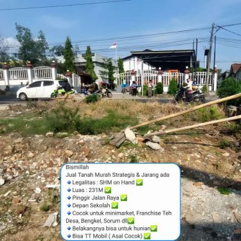 Jual Tanah Murah Strategis Turun Harga